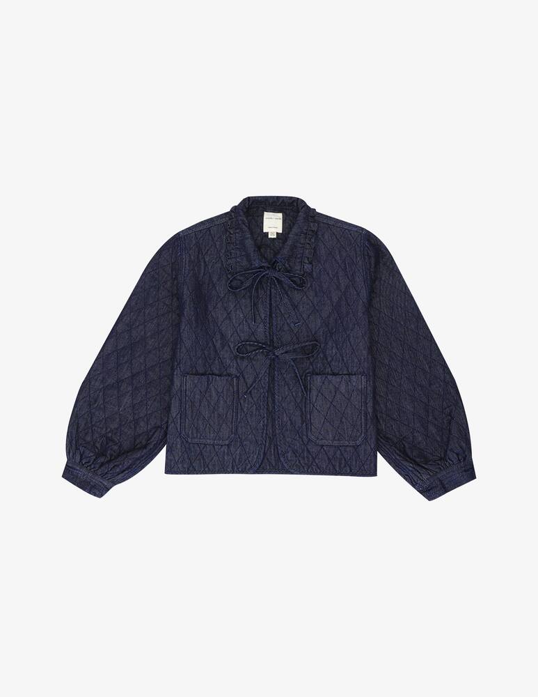 rinascente seventy + mochi Heidi jacket in indigo rinse