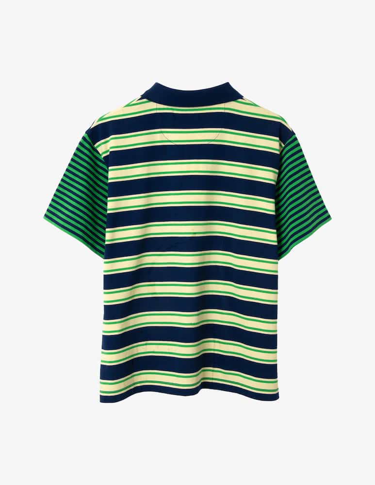 rinascente Damson Madder Polo rugby a righe Zia