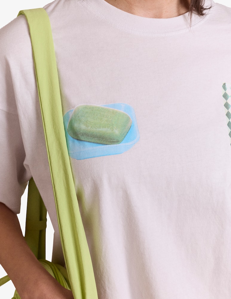 rinascente Damson Madder T-shirt grafica Savon