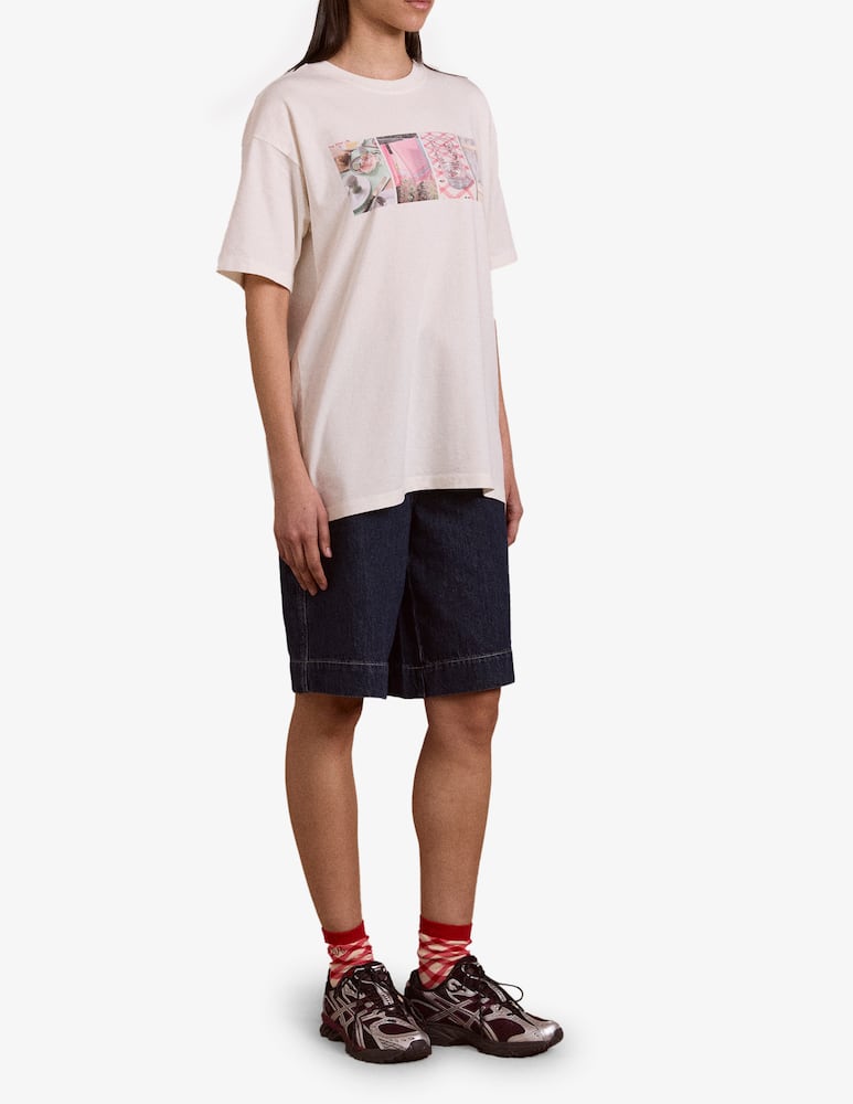 rinascente Damson Madder T-shirt Slow Life cruciverba