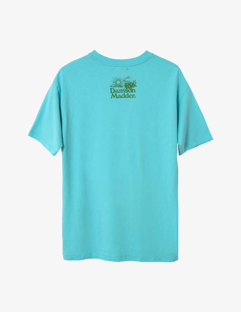 rinascente Damson Madder T-shirt grafica Miraculous Garden