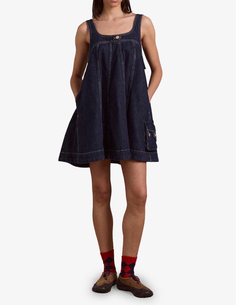 rinascente Damson Madder Abito mini in jeans Immy