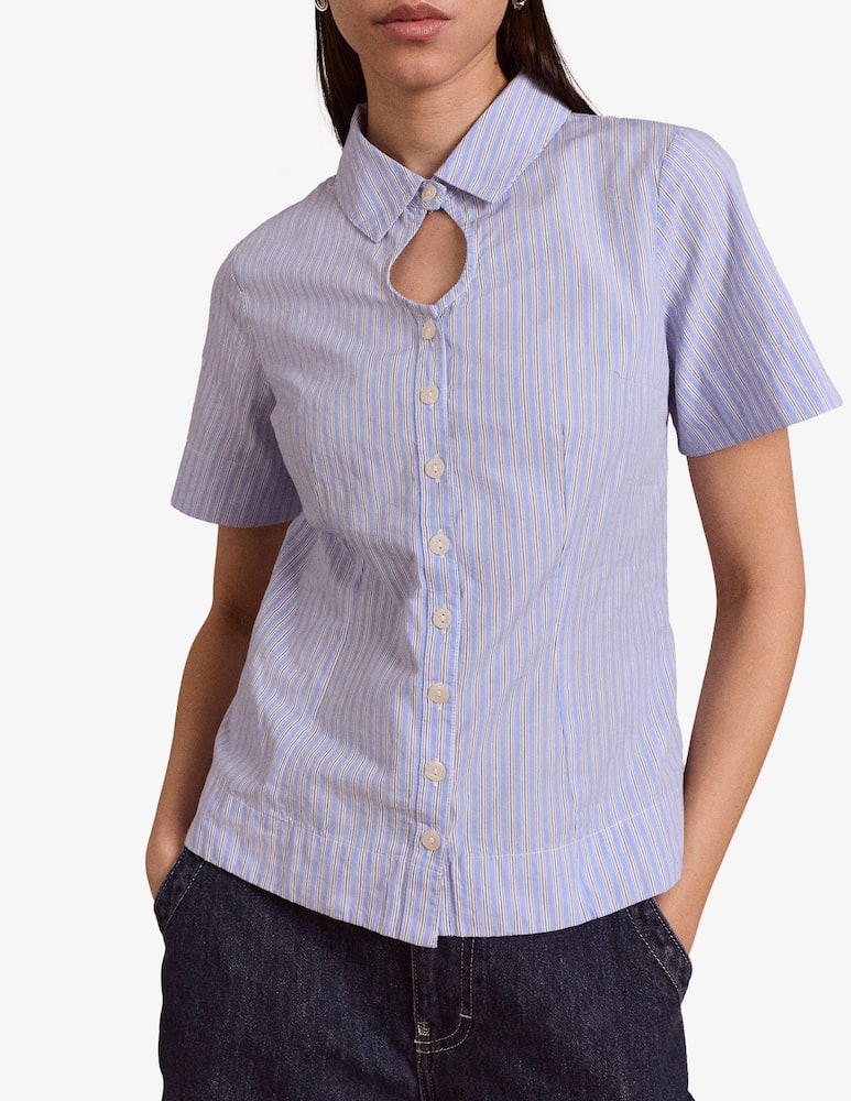 rinascente Damson Madder Camicia a righe Ebba