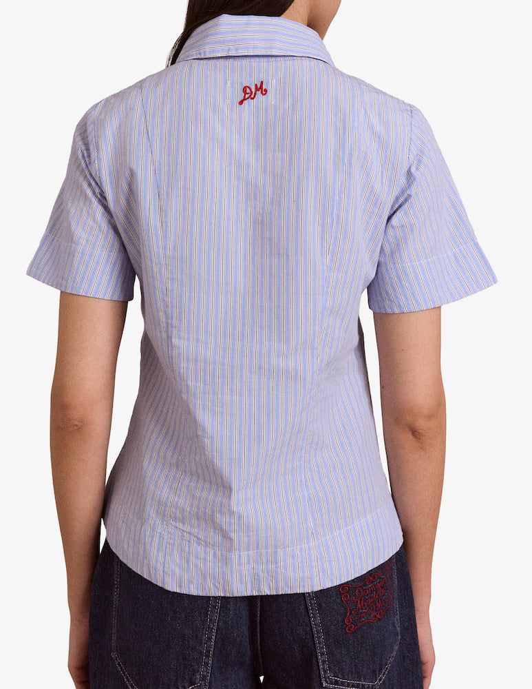 rinascente Damson Madder Camicia a righe Ebba