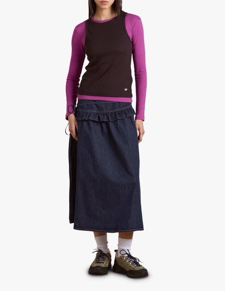 rinascente Damson Madder Bellamie skirt