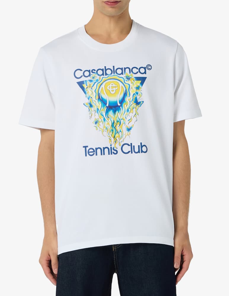 rinascente Casablanca Tennis club graphic t-shirt