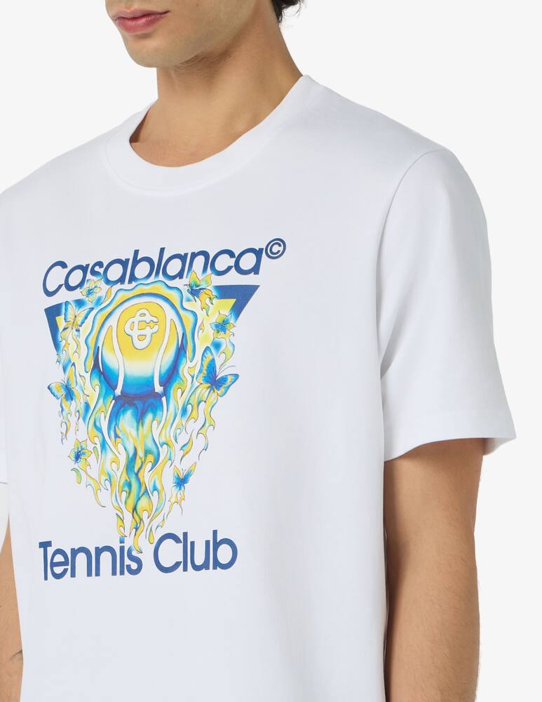 rinascente Casablanca Tennis club graphic t-shirt