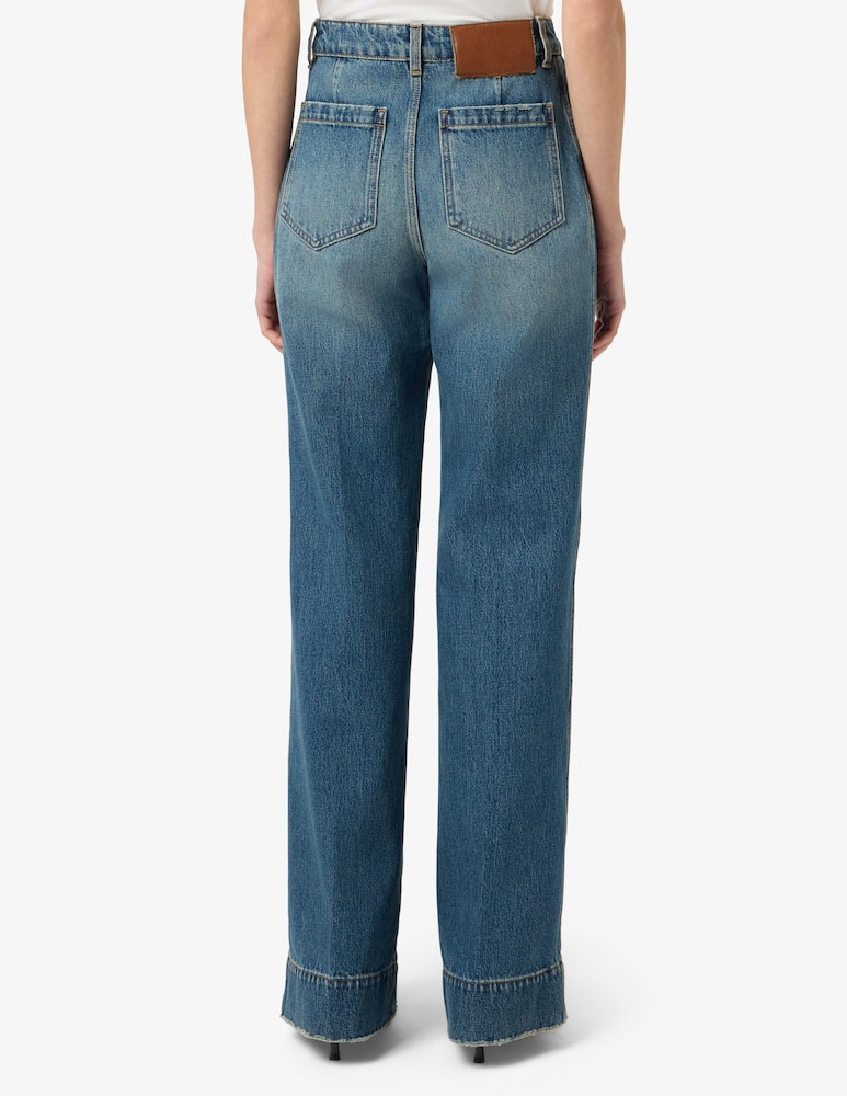 rinascente Victoria Beckham Alina straight-leg jeans
