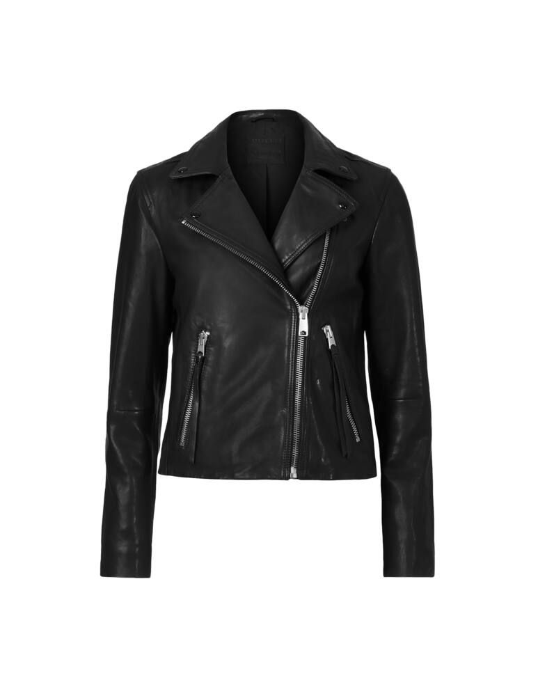 rinascente AllSaints Leather biker jacket Dalby