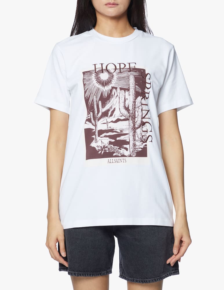 AllSaints T-shirt Cacti Boyfriend - immagine 4 AllSaints T-shirt Cacti Boyfriend - immagine 4