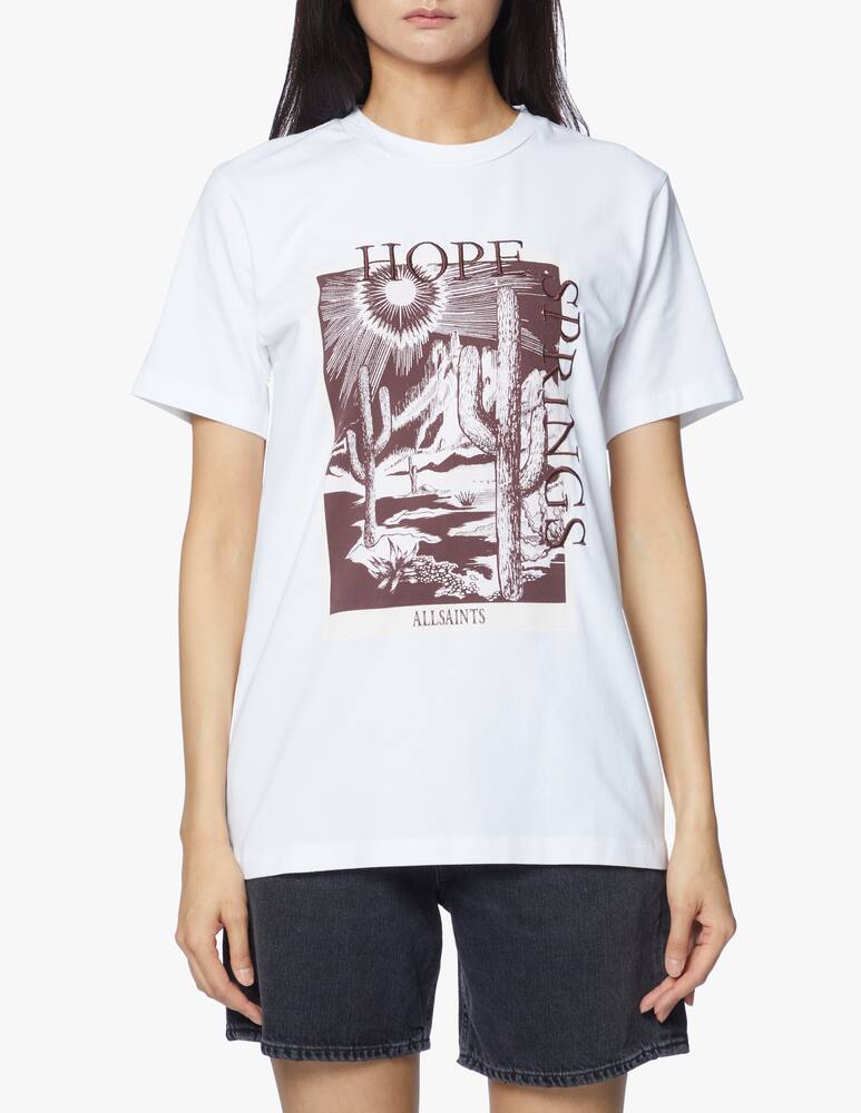 rinascente AllSaints Cacti Boyfriend t-shirt
