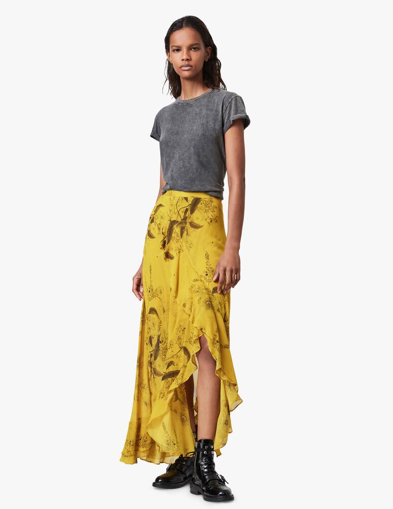 rinascente AllSaints Raya demoir skirt