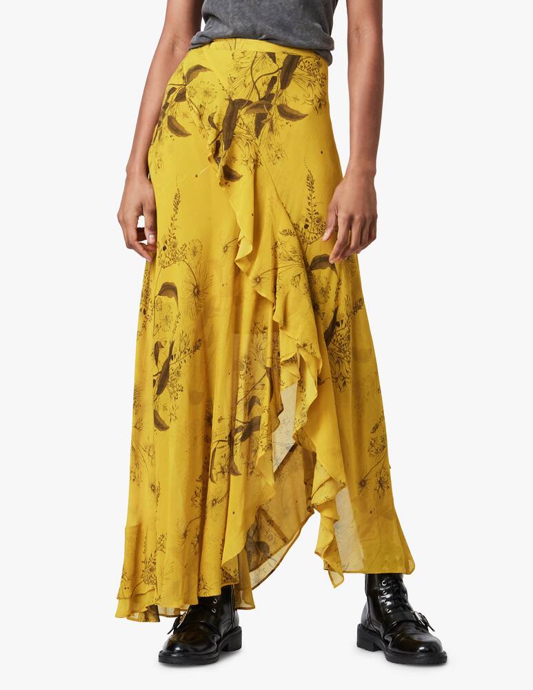 rinascente AllSaints Raya demoir skirt