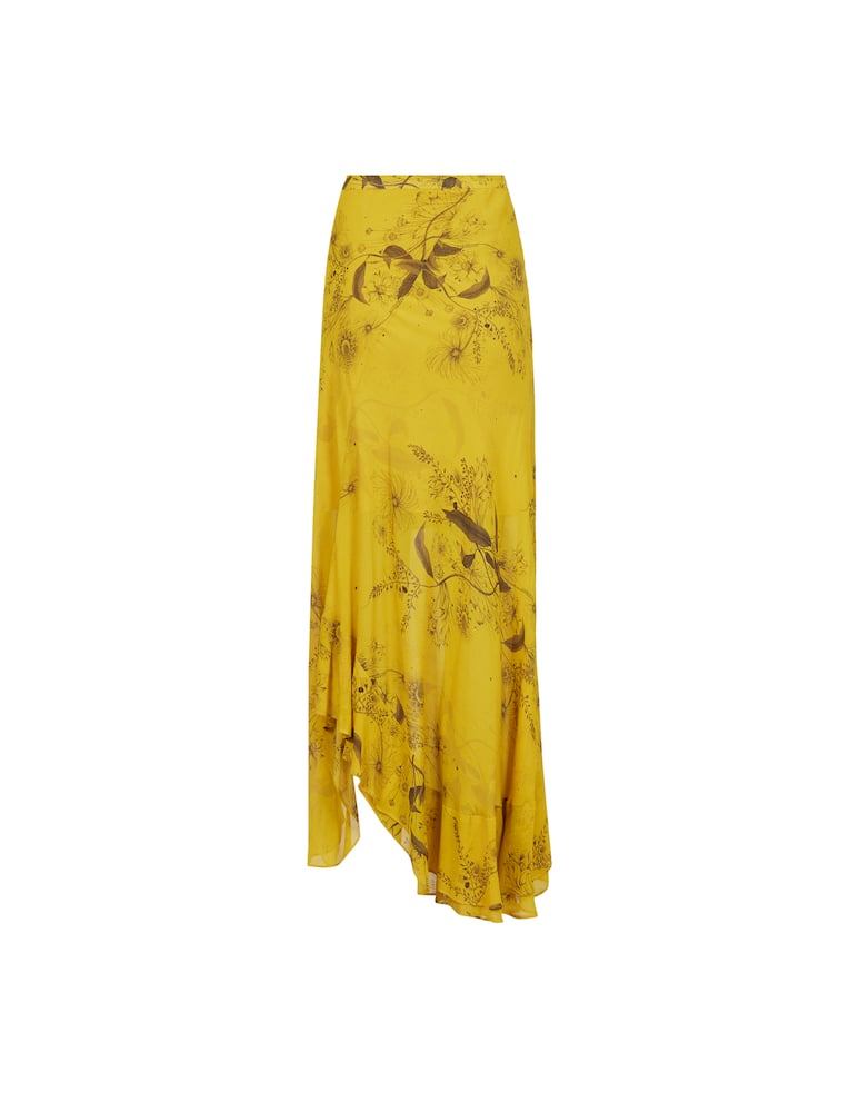 rinascente AllSaints Raya demoir skirt