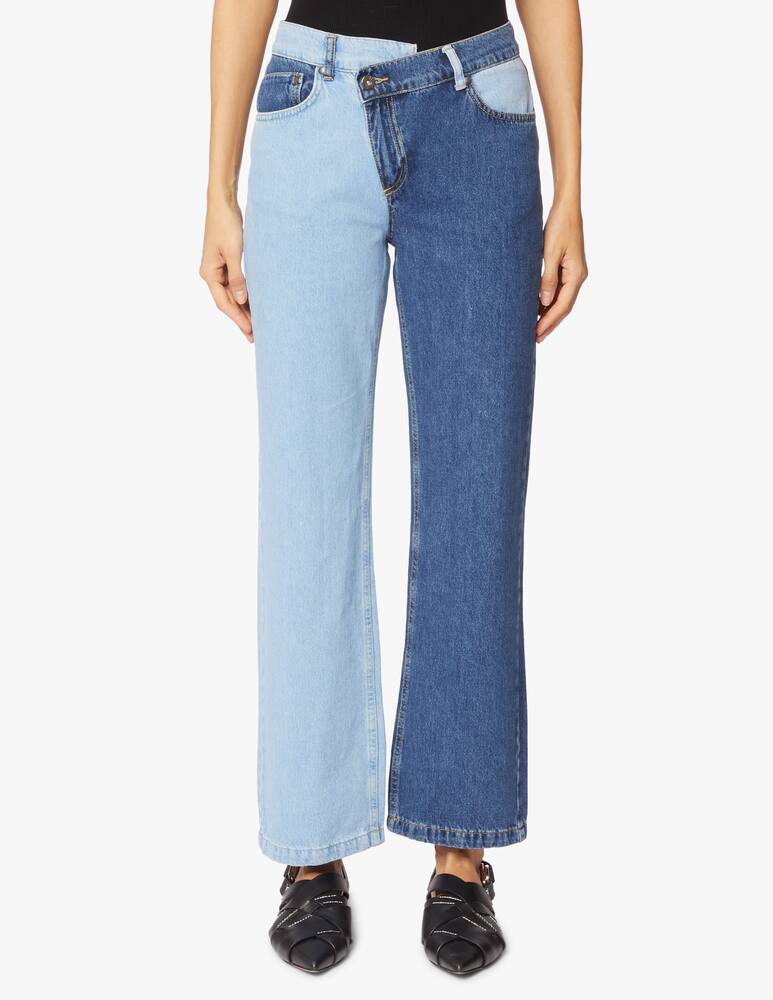 rinascente The Ragged Priest High rise straight legs jeans Folk