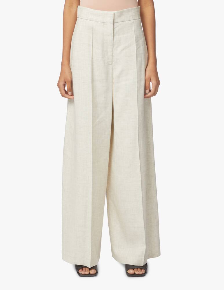 rinascente Joseph Pantaloni palazzo a vita alta Tacita - bianco