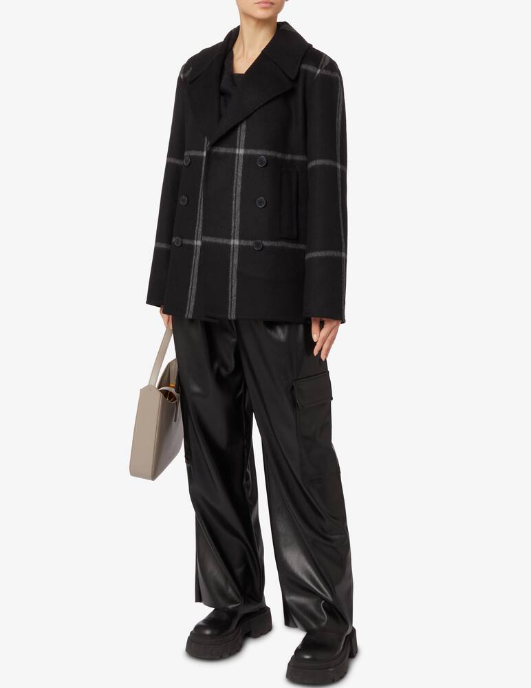 Joseph Portelet wool coat - Black - picture 2 Joseph Portelet wool coat - Black - picture 2