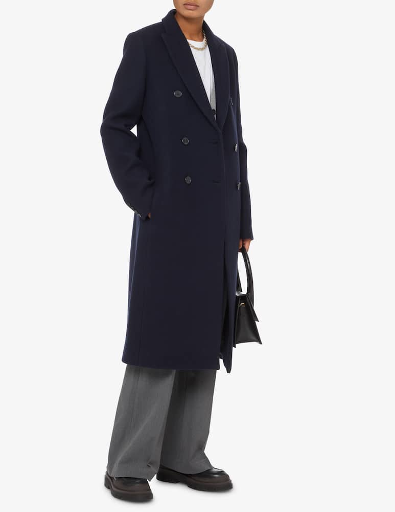 rinascente Joseph New Camia cashmere blend coat - Blue