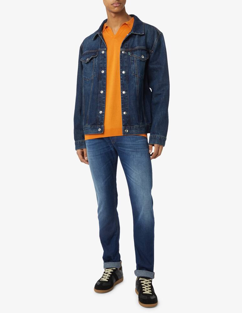 rinascente John Smedley Polo manica corta 