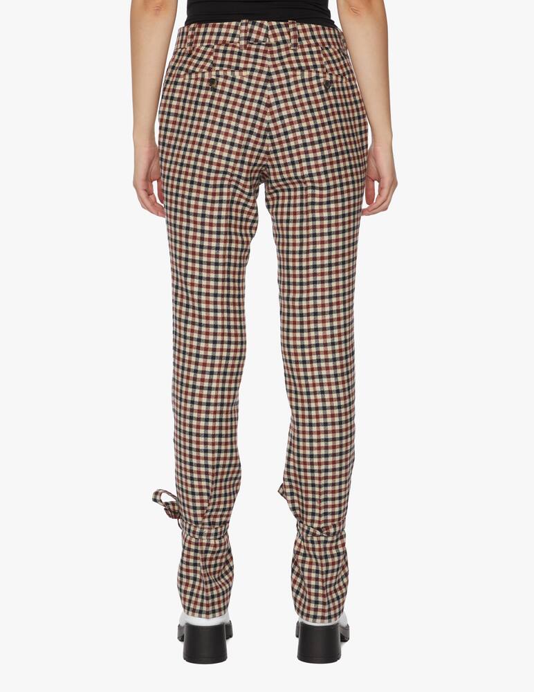 rinascente JW Anderson Pantaloni slim fit con laccetto
