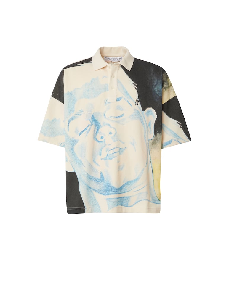 rinascente JW Anderson Oversized polo shirt