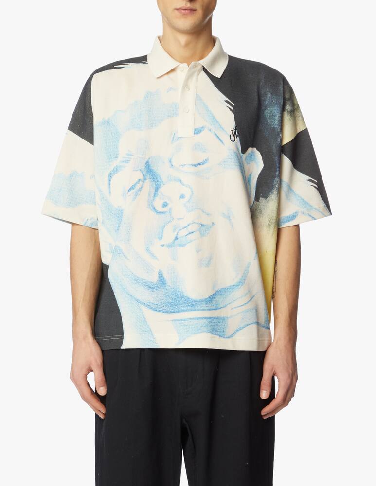 rinascente JW Anderson Oversized polo shirt