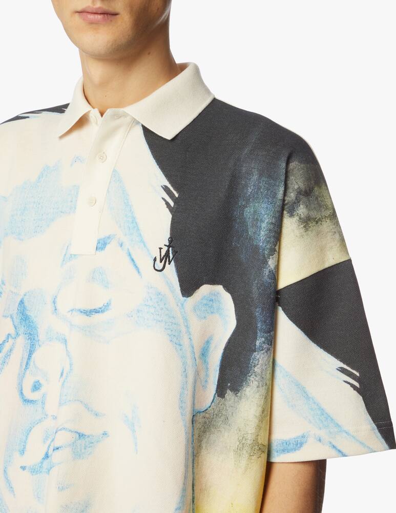 rinascente JW Anderson Oversized polo shirt