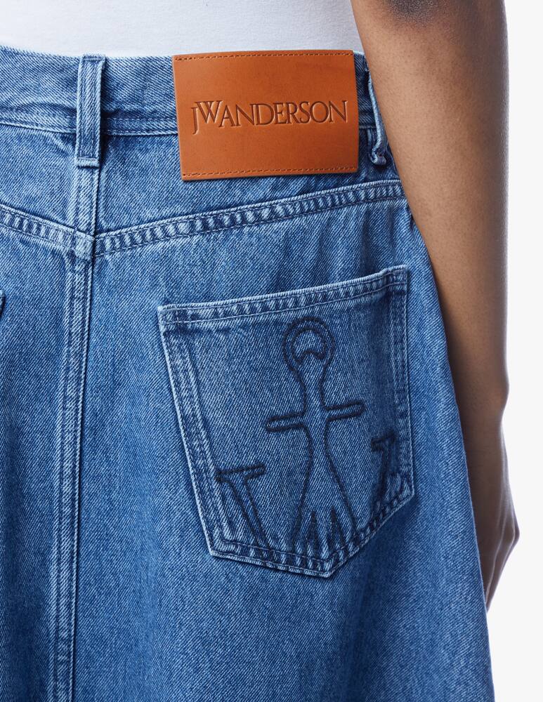 rinascente JW Anderson Asymmetric midi skirt