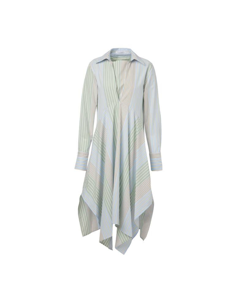 rinascente JW Anderson Vestito midi a camicia in cotone