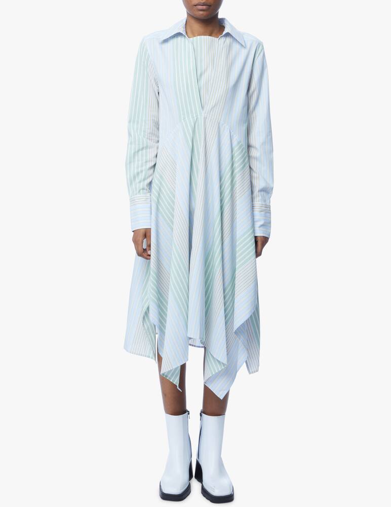 rinascente JW Anderson Vestito midi a camicia in cotone