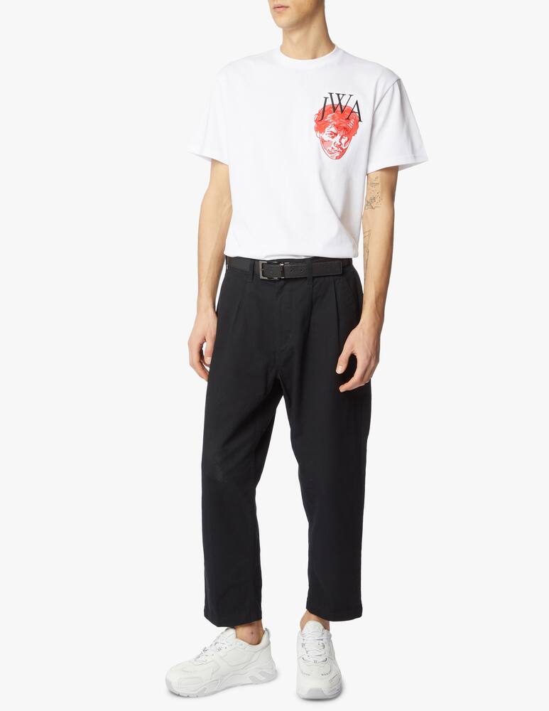 rinascente JW Anderson T-shirt jwa con viso ricamato