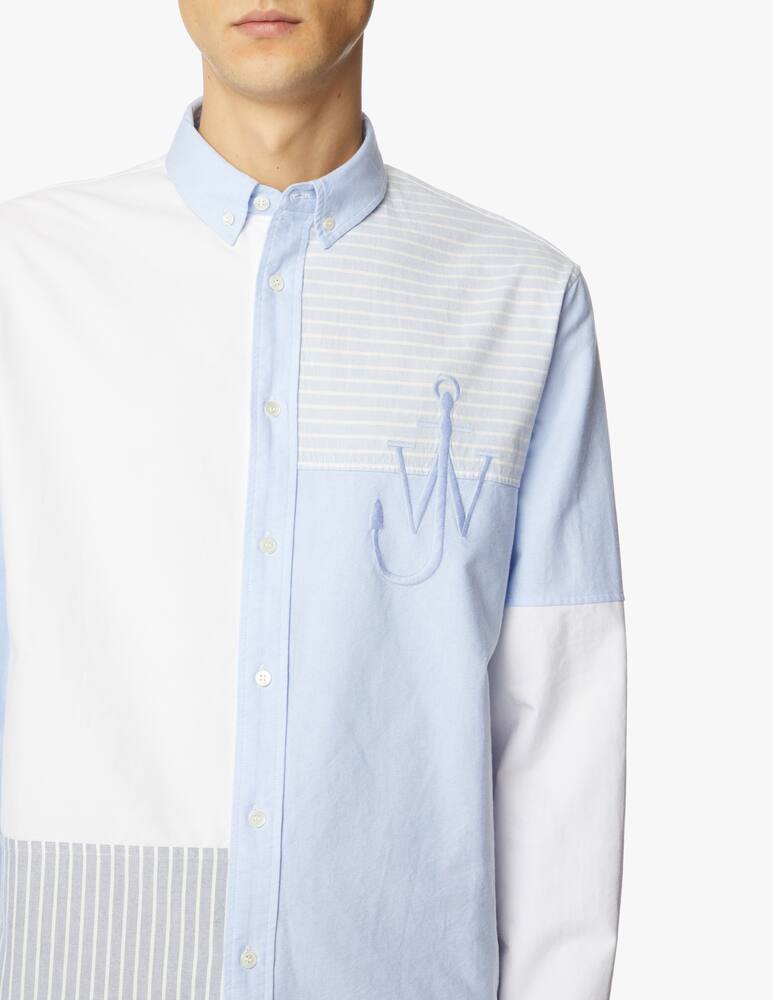 rinascente JW Anderson Relaxed patchwork shirt
