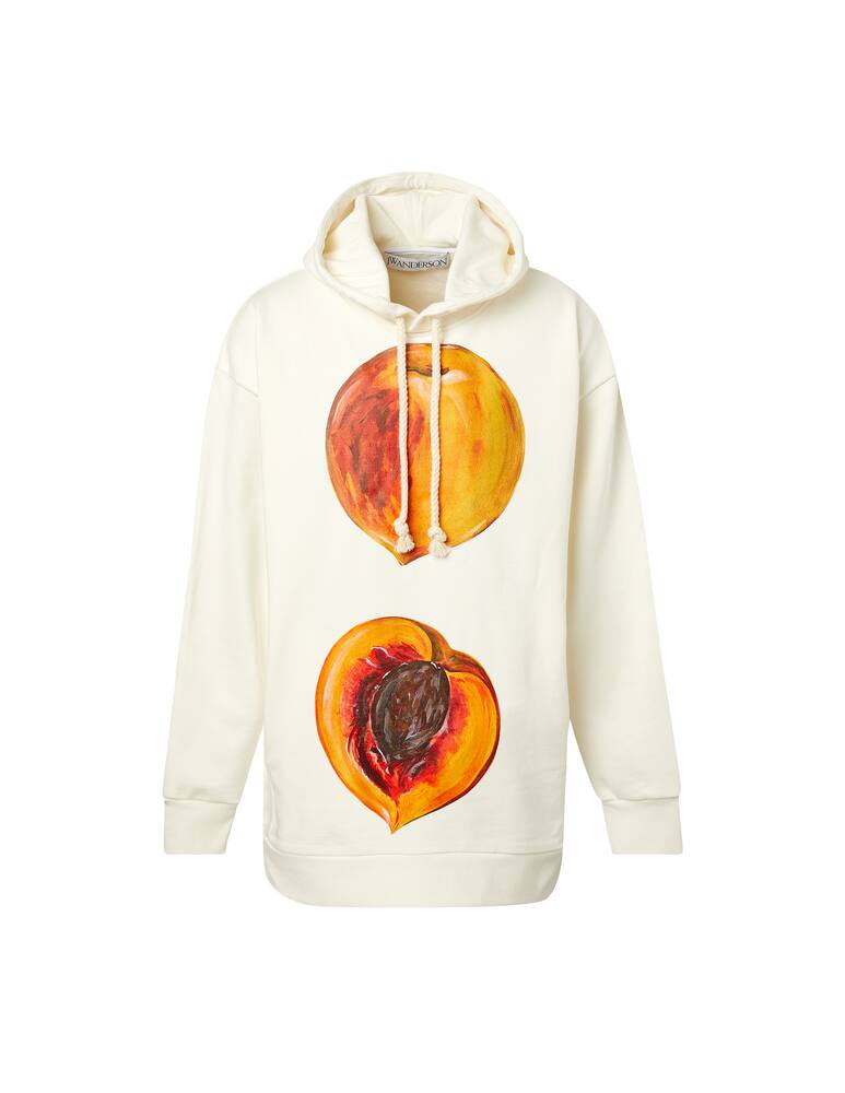 rinascente JW Anderson Peach logo hoodie