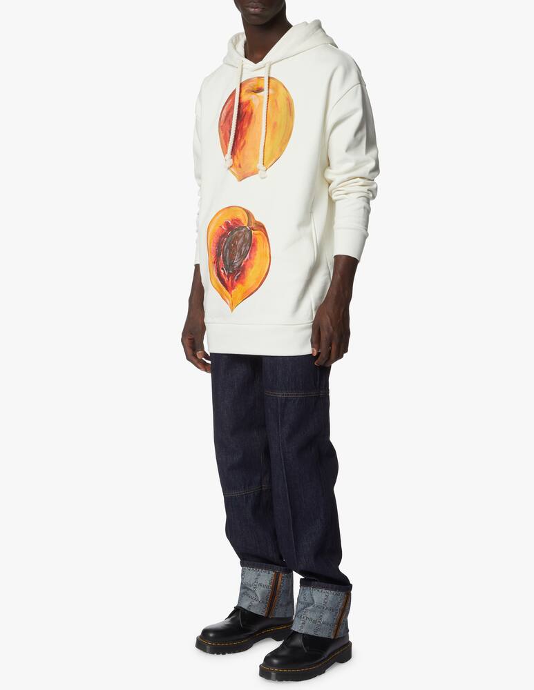 rinascente JW Anderson Peach logo hoodie