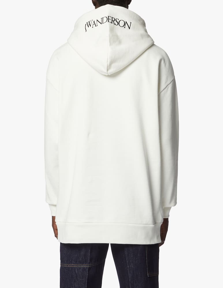 rinascente JW Anderson Peach logo hoodie