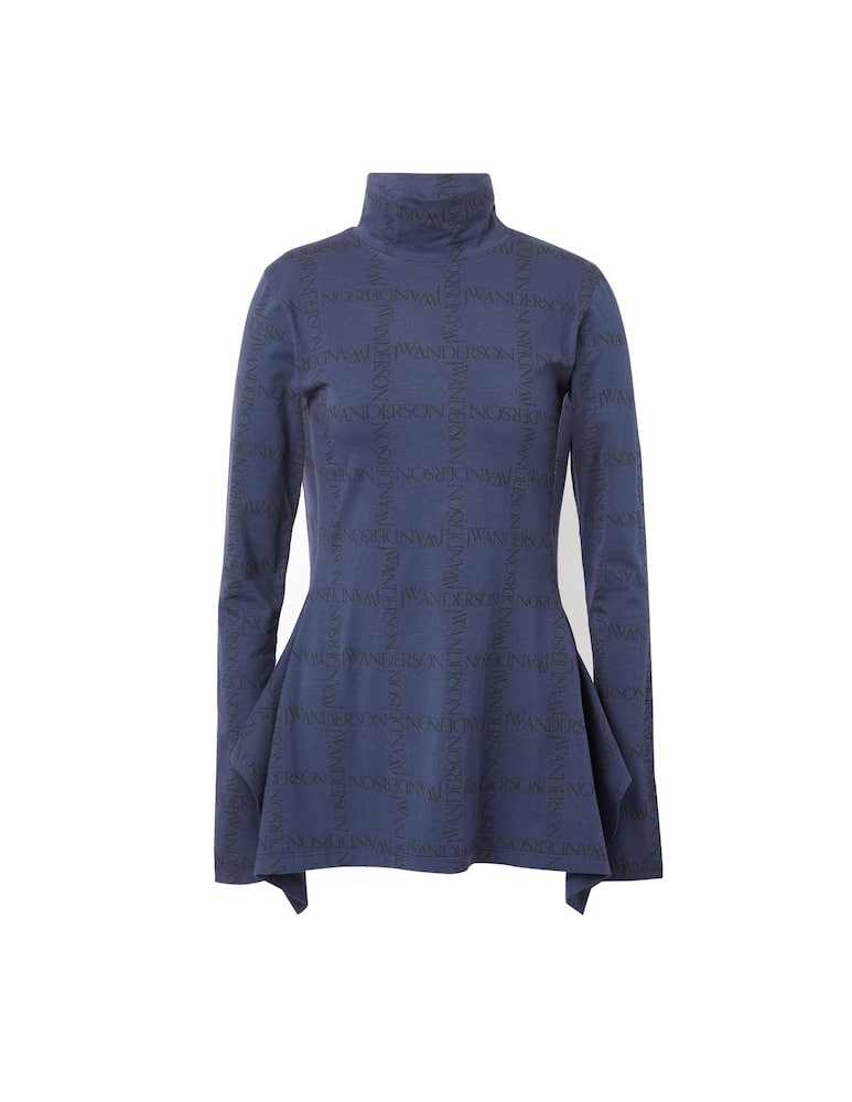 rinascente JW Anderson Asymmetric high neck top