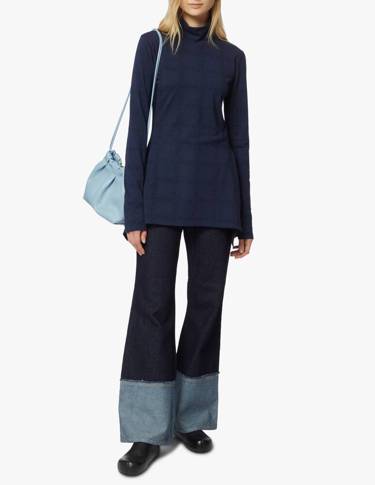 rinascente JW Anderson Asymmetric high neck top