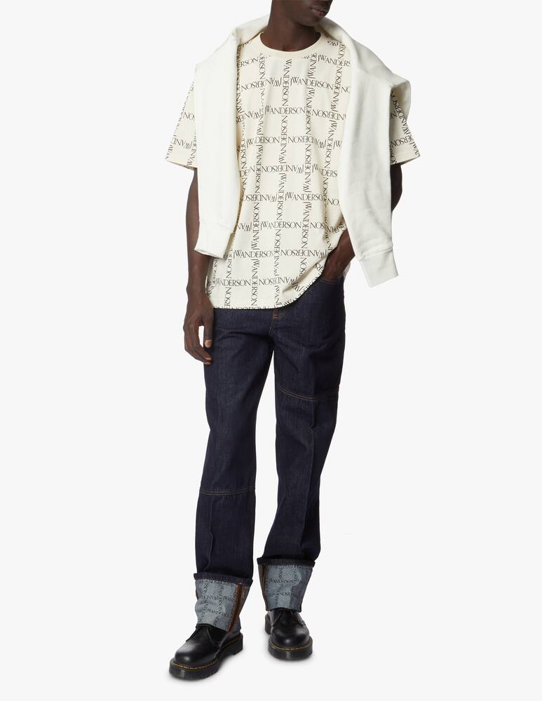 rinascente JW Anderson Maglietta oversize allover 