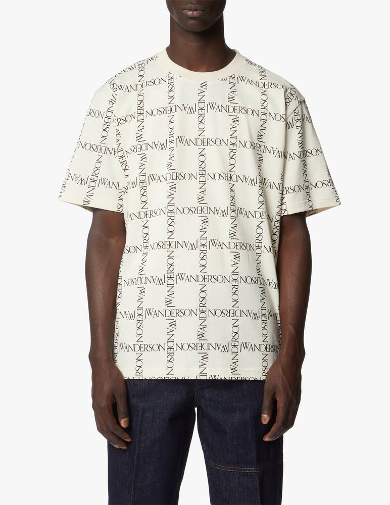 rinascente JW Anderson Maglietta oversize allover 