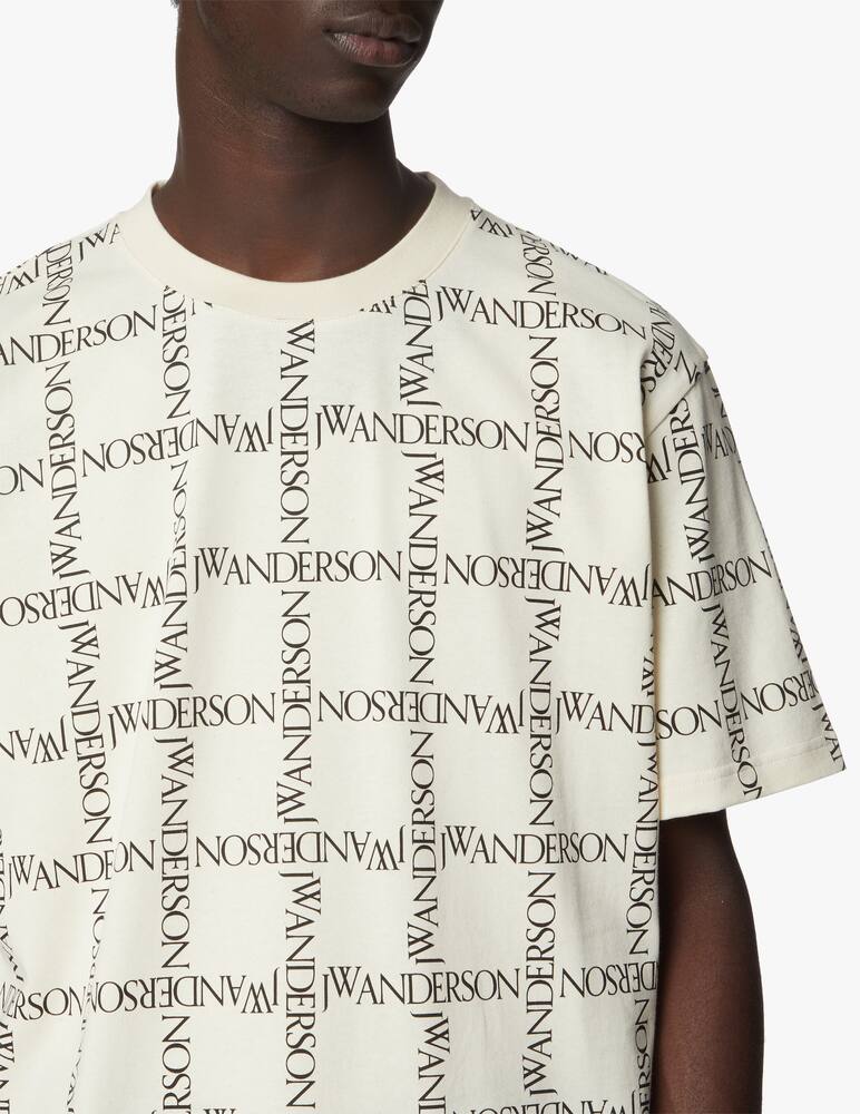 rinascente JW Anderson Maglietta oversize allover 