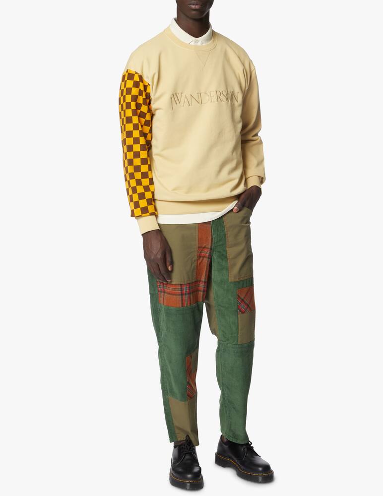 rinascente JW Anderson Logo colorblock sweatshirt