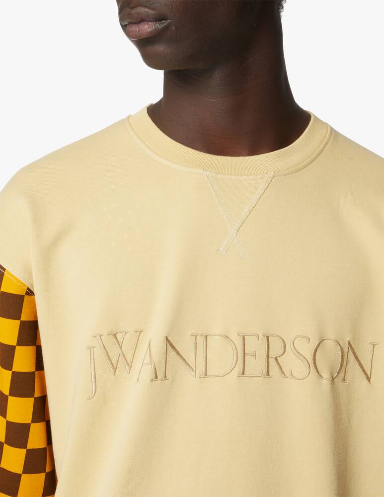 rinascente JW Anderson Logo colorblock sweatshirt