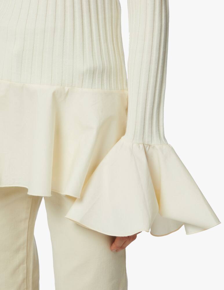 rinascente JW Anderson Merino wool blend crewneck jumper