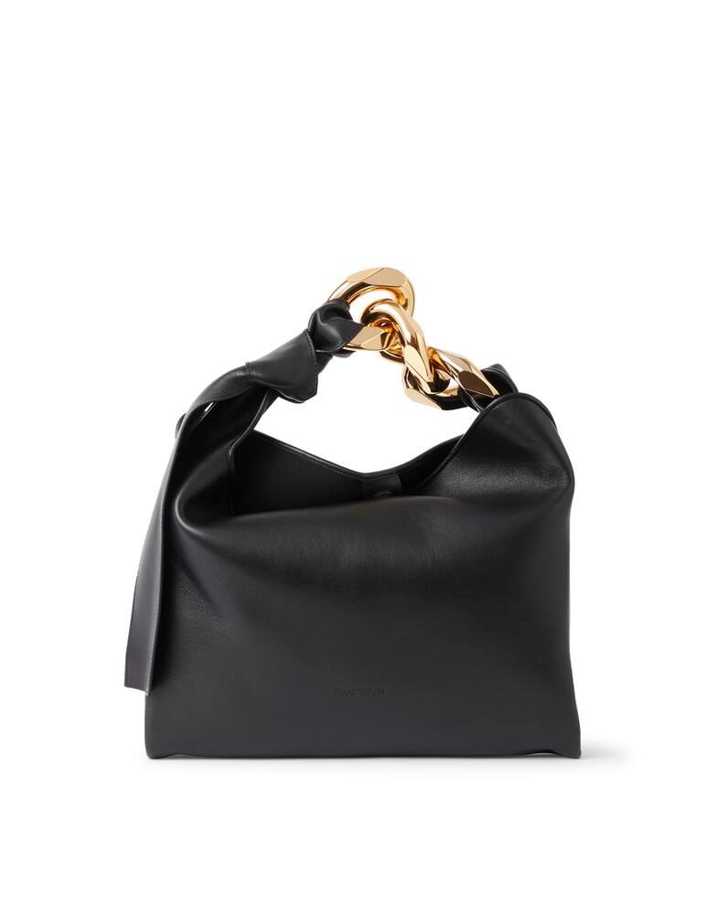 rinascente JW Anderson Small chain hobo bag - black