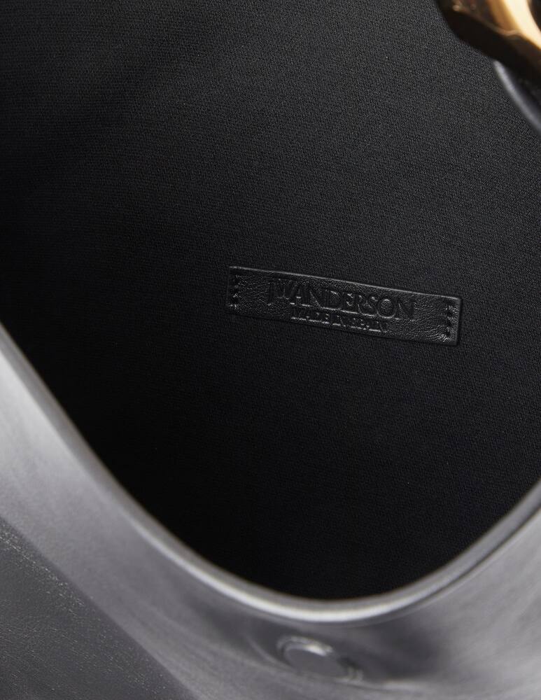 rinascente JW Anderson Small chain hobo bag - black