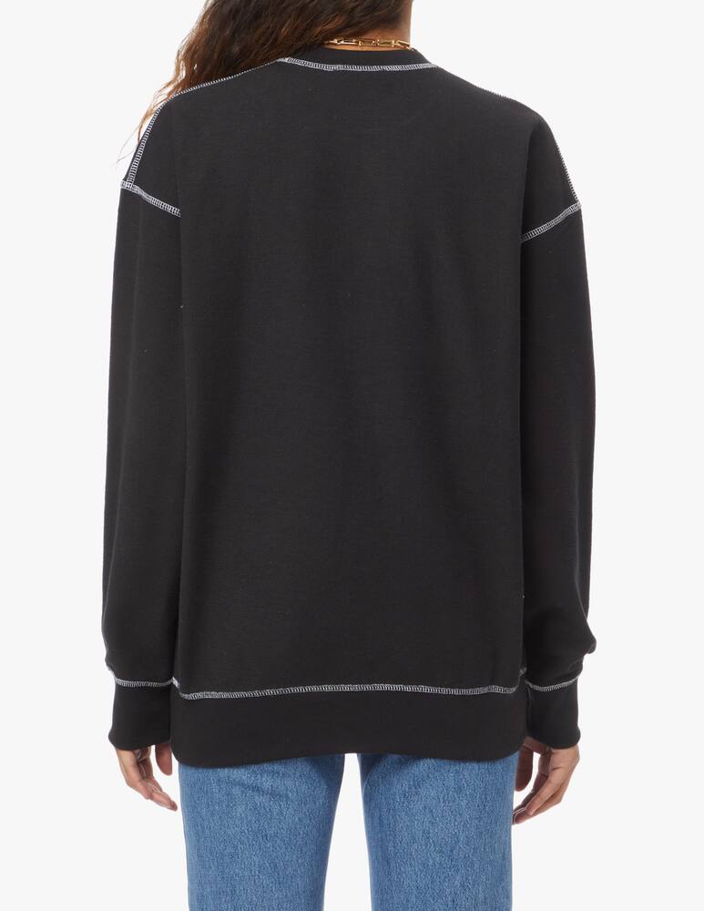 rinascente JW Anderson Felpa girocollo in cotone - nero