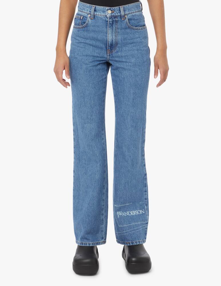 rinascente JW Anderson Jeans a zampa - blu