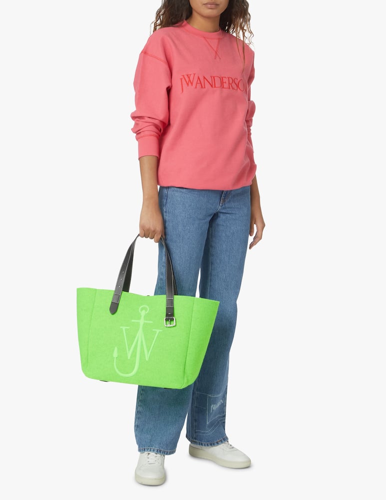 rinascente JW Anderson Borsa tote Belt - verde