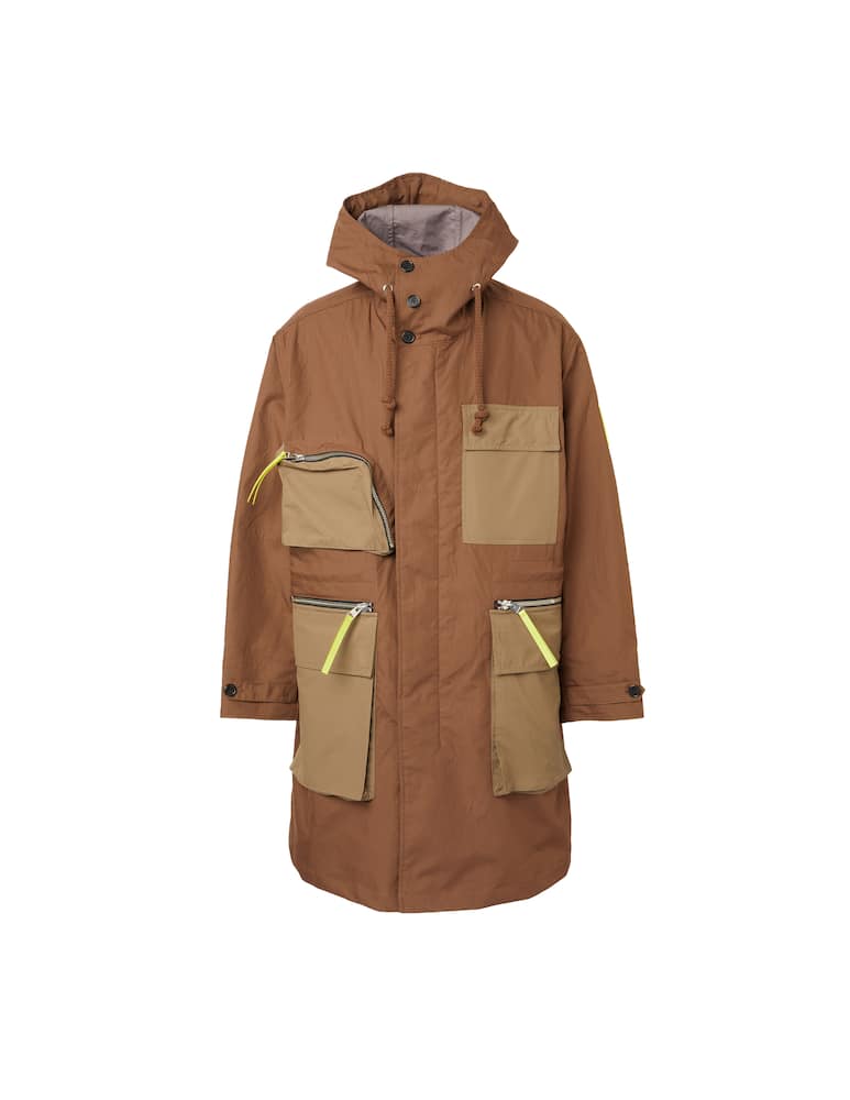 rinascente JW Anderson Parka lungo utility - marrone