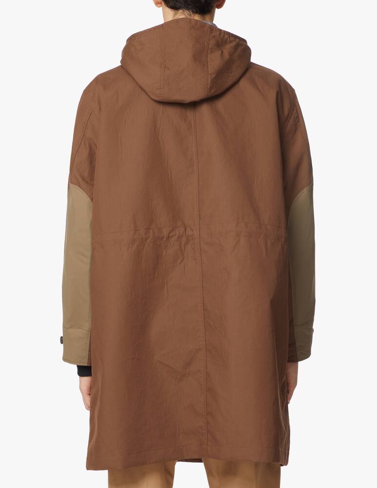 rinascente JW Anderson Parka lungo utility - marrone